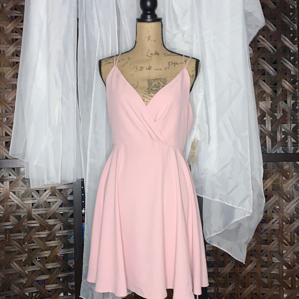 Altar’d State Mini Dress with spaghetti strap